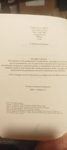 Gaa Book