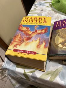 Harry Potter and the Order of the Phoenix 1st Edition plus three other Harry Potter books)