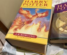 Harry Potter and the Order of the Phoenix 1st Edition plus three other Harry Potter books)