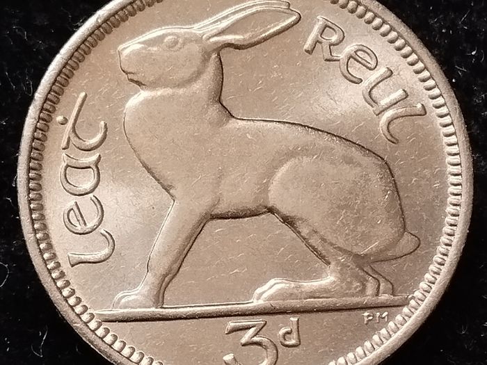 Ireland - 1968 - 3 Pence - UNC - KM.12a - [2071]
