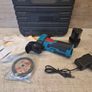 Mini Angle Grinder 12V Cordless with 2 x 2000mAh Batteries, 7 Cutting Discs & 19500RPM  Blue Image 5