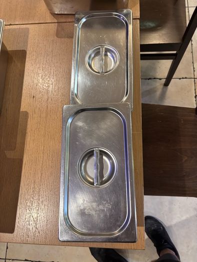 Stainless Steel Food Prep Containers & Lids