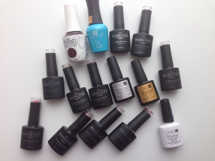Nails tips and gels