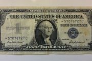 US 1 Dollar Silver Cert - Star Note / Replacement