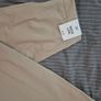 Bershka petite wide leg high waisted trousers beige NEW Image 3