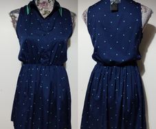 Beautiful Polka Dot Dress, New With Tags