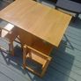 Dining table with chairs Image 2