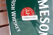 Jameson irish whiskey metal advertising repo sign,,see pictures for condition,sold as seen ,buyer collects or pays postage thank you,