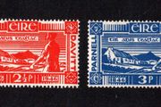 1946 Ireland Birth Centenary of Charles Stewart Parnell &amp; Michael Davitt (Land Reformers) Commentative Stamps Mint Never Hinged (MNH)