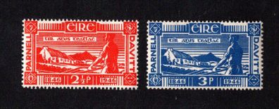 1946 Ireland Birth Centenary of Charles Stewart Parnell & Michael Davitt (Land Reformers) Commentative Stamps Mint Never Hinged (MNH)