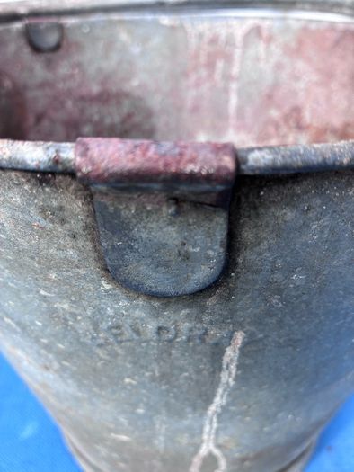 Vintage Beldray galvanised bucket