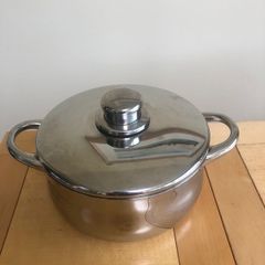 Stellar stainless steel saucepan