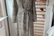 dress Bnwot animal print button through shirt dress size 12