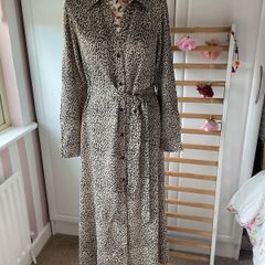 dress Bnwot animal print button through shirt dress size 12