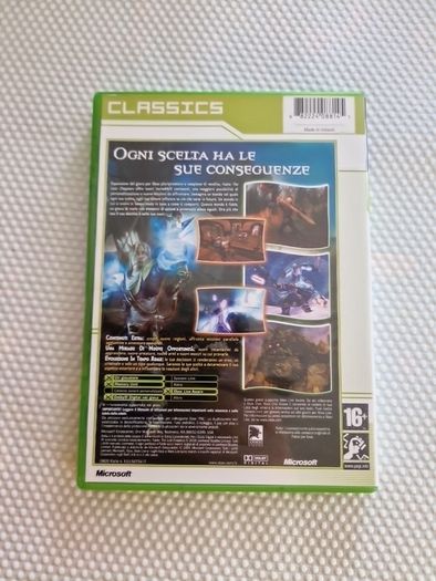 Italian Version Brand new game sealed Fable Xbox Original games Original