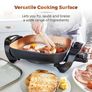 Cerasure and Copper Electric Skillet. Image 3