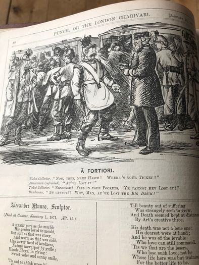 1871 - 1872 Antique ' Punch- New Library Series'