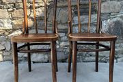 Pair of Thonet Bentwood Dining Chairs.