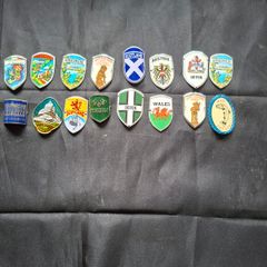 Beautiful 16 Walking Stick Metal Badges, Postage Available,