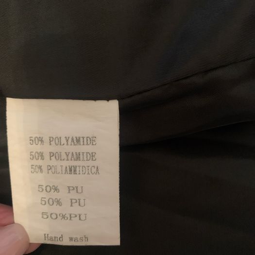 Loavies faux leather skirt. Size S