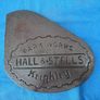 pair of Victorian industrial cast iron name plates Image 3