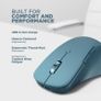 Lenovo Yoga Pro Mouse | Custom-programmable Buttons, Dual Device Connectivity, Dynamic Scroll Wheel, Righthanded Efficiency, Blue Optical Sensor Technology, USB-C, BT 5.0 Image 2