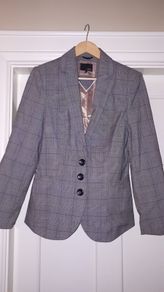 Next Grey Blazer Size 14R