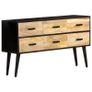 Sideboard 110x33x64 cm Solid Mango Wood Image 10