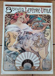 Alphonse Mucha Art Nouveau Print 1999