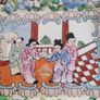 Old Chinese famille 1920 rectangular cigar ashtray stamped Image 3
