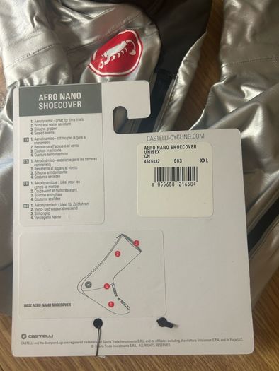 castelli pro aero shoe covers