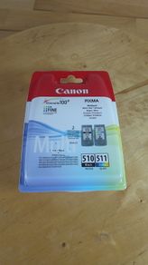 Genuine Canon PG-510 & CL-511 Ink Cartridges Multipack Black & Colour - Sealed New