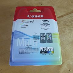 Genuine Canon PG-510 & CL-511 Ink Cartridges Multipack Black & Colour - Sealed New