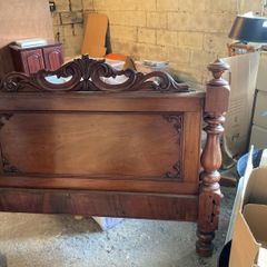 Antique head board