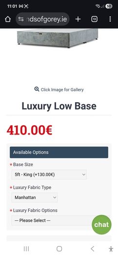 King Size Bed Base