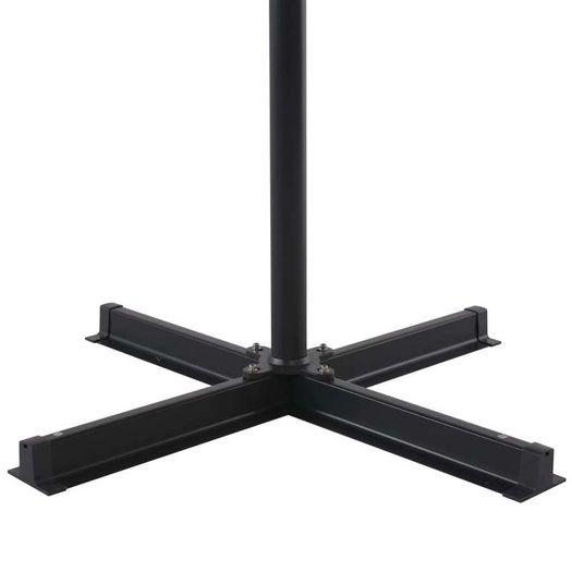 Outdoor Umbrella with Portable Base Anthracite