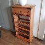 Mexican pine wine rack/ shoe rack Image 5