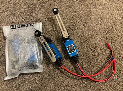 Qwork Limit Roller Micro Switches