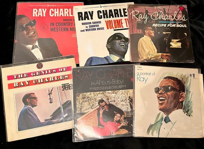 Ray Charles 6 early albums all deleted