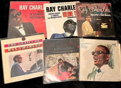 Ray Charles 6 early albums all deleted