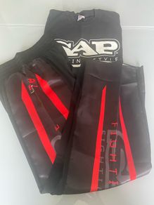 Size 9-11 kick boxing bottoms and t-shirt