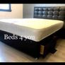 New 4ft Small Double, 4ft6 Double, 5ft King And 6ft Superking Size Divan Beds Instock. Tufted Mattresses Available. Multiple Headboard Options Image 7