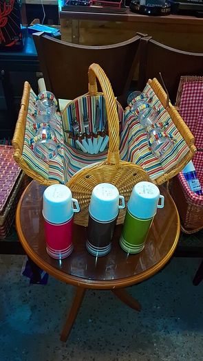 Vintage 1960's new/old stock Vacco flasks