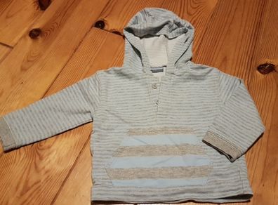 12-18 Months Blue & Grey Top