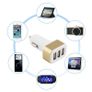 New Triple USB Universal Car Truck Cigarette Charger 12V 24V 2.1A 3 Port iPhone Samsung #591 Image 5