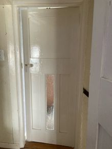 Original Bedroom Door Oliver Plunkett Road houses