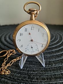 Gold filled pocket watch