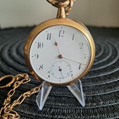 Gold filed pocket watch