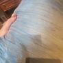 Luxury Decorative Cushions x2 in Blue and Chartreuse Crinkled Shot Silk Finish Image 6