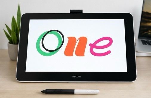 Wacom One Creative Pen Display Graphics Tablet